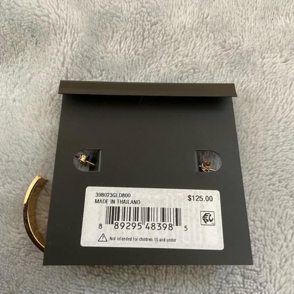 Coach Hoop Earrings - Picture 3 of 9